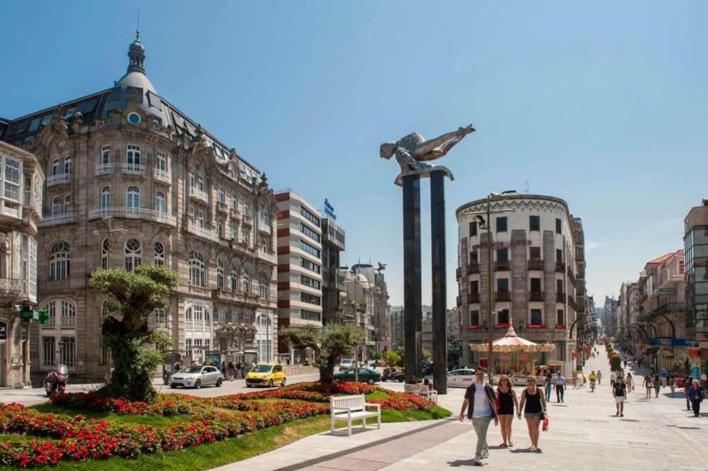 Apartament Vivienda Proxima A La Puerta Del Sol Vigo Zewnętrze zdjęcie